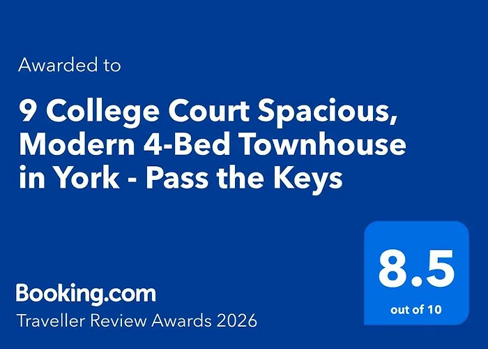 9 College Court Spacious, Modern 4-bed Townhouse In - Pass The Keys * יורק